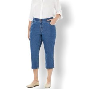 white stag pull on stretch jeans